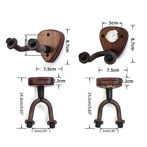 Cintre De Guitare Mural Avec Hygromètre Présentoir Universel Pour Guitare En Bois Mini Hygromètre Support De Basse Pour Guitare Humidité Rack Pour Guitare - Les Beatles, Paul McCartney, John Lennon, RIngo Starr, George Harrison Cintre De Guitare Mural Avec Hygromètre Présentoir Universel Pour Guitare En Bois Mini Hygromètre Support De Basse Pour Guitare Humidité Rack Pour Guitare – Image 5