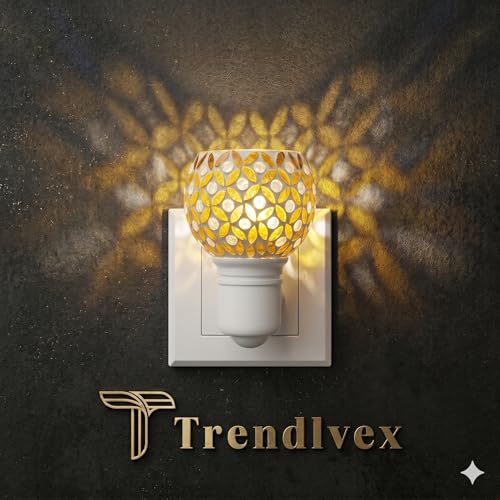 Image of Electric Kapoor Dani with Night Lamp & Camphor Diffuser - Premium Ceramic Dhoop Burner for Pooja, Home & Office. Versatile Electric Aroma Burner for Aromatherapy & Repellent. (Yellow)
