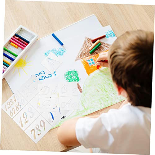 Pochoirs modèles pour la peinture lettres numériques et artisanat - 5