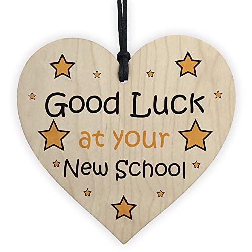 RED OCEAN Handmade 1st First Day New School Gift Good Luck Gift For Daughter Son Friend