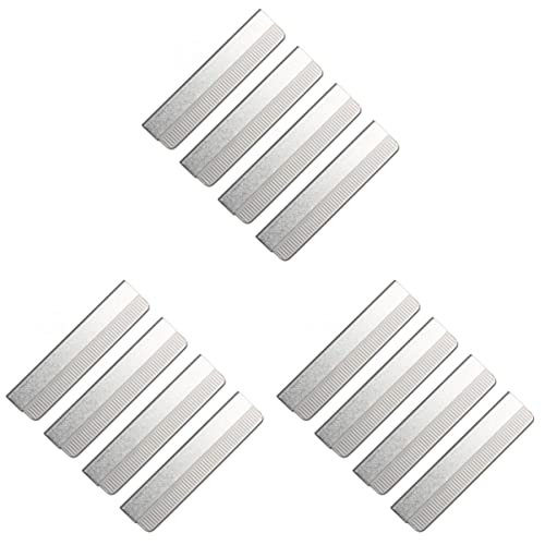Healifty 3sets Stainless Steel Eyebrow Shaver for Women Brow Razor Hair Remover Makeup Tools 40pcs*3