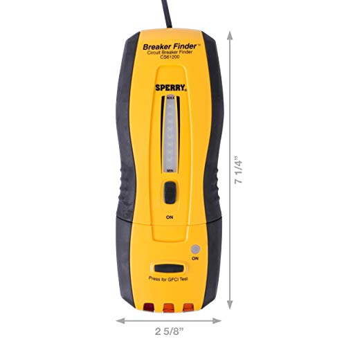 Sperry CS61200P Electrical, 120V Ac, 60Hz, Includes: Cs61200As Light And Switch, 2 Pc Circuit Breaker Finder And Accessory Kit thumb #4