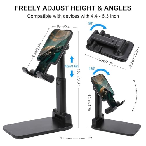Support téléphone animaux marins de bureau et avion pour tablettes 4-8'' - 2