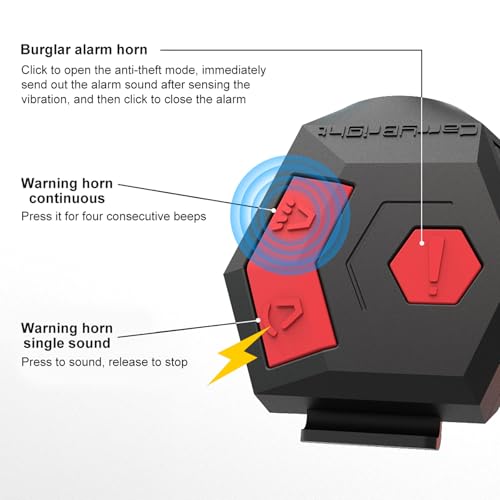 image for Antfire Electric Bike Horn, 120DB Loud Bike Horn for Adults, USB Recha