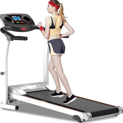 Image of Folding Treadmills Electric Treadmill, Adjustable Slope, Foldable Weight-Loss Fitness Equipment with Led