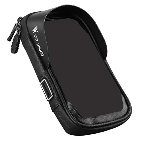 Preisvergleich Produktbild CLISPEED Fahrradtasche Fahrradtelefon Front Rahmentasche Touchscreen Fahrradlenker Tasche wasserdichte Handytasche