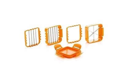 QRIZ Handy All Purpose Multi Functional Vegetable and Fruit Cutter Grater Slicer Chopper