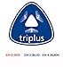 Staedtler Triplus Fineliner 0.3mm - Pack of Six (2 Black & 2 Red & 2 Blue)