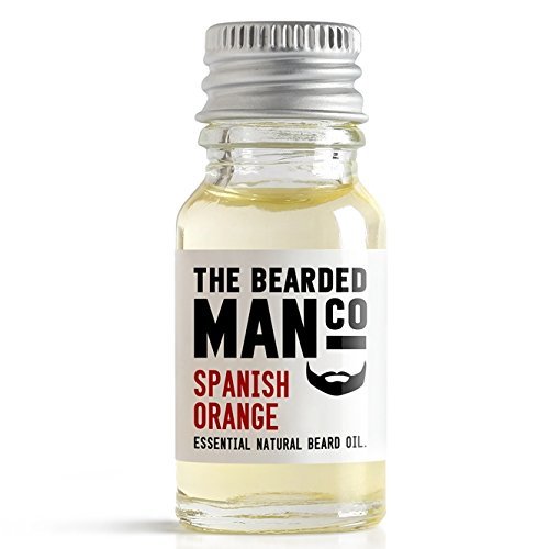 Huile de barbe orange espagnol conditionneur masculin toilettage cadeau 10ml Cover