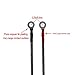 SCCKE 14.8ft / 4.5m 14 AWG Extension Cord Eyelet Terminal with Battery Clamp 12V/ 24V Battery Clip-On for High-Power Inverter,Boat,RV Battery,air Pump,car Fridge,car Cooler,cart Fan and Other Device