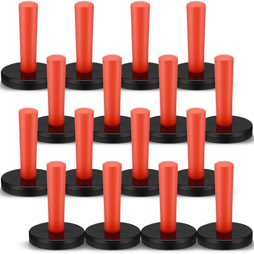 Dunkive 16 Pcs Red Car Vinyl Wrap Magnets Holder Tool Kits for...