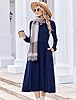 Zeagoo Long Sleeve Dress for Women Fall Boho Midi Dresses for Women 2025 T Shirts Sundresses with Pockets #2