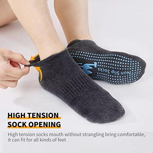 Sanstrong Non Slip Anti Skid Grips Socks For Women And Men Yoga Barre Home Workout Pilates Dance Hospital Ballets Fitness #TOP6