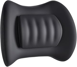 Car Lumbar Support Pillow for Honda CR-V 2000-2026, Memory Foam Back Cushion for Lower Back Pain Relief Breathable Comfortable Lumbar Pillow for Driving, Home, Office,A