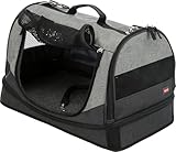 Trixie 28940 Tasche Holly, 30 × 30 × 50 cm, schwarz/grau