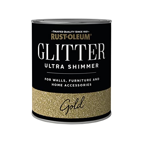 Rust-Oleum Glitter Paint Ultra Shimmer Gold Wall & Furniture Paint