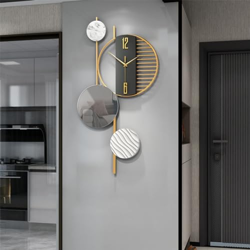 Horloges simples modernes à quartz pour un salon design et créatif