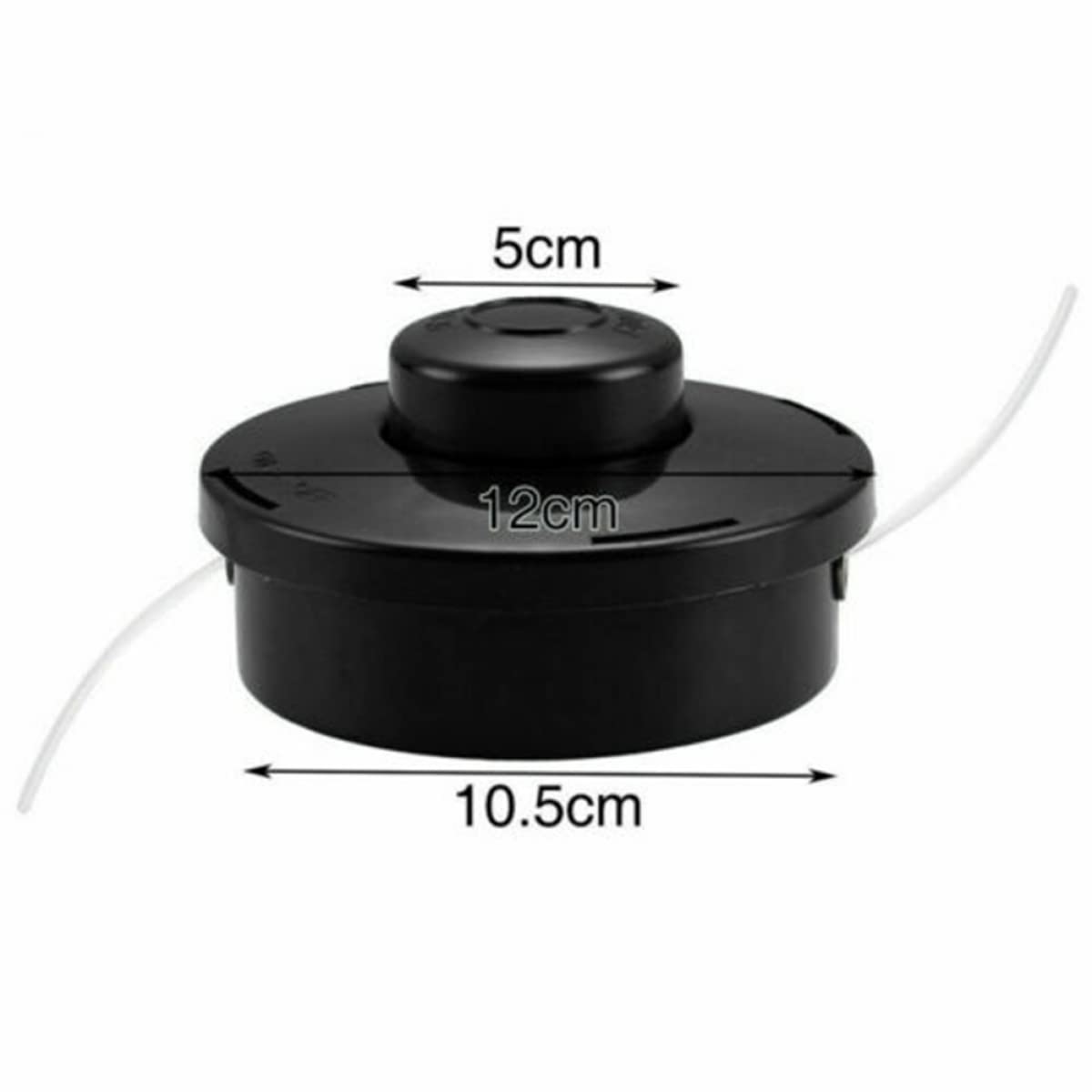 RANRAO Cabezal universal de repuesto para desbrozadora de gasolina M10 x 1.25 LHF