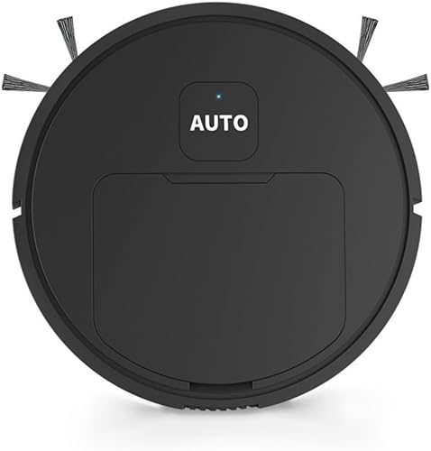 Wokyo Mini robot aspirador, máquina inteligente de trapeador, 40 db de menor ruido, sin enredos, fuerte succión delgada, máquina ultra limpia, ideal