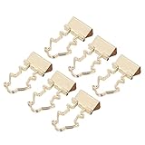 Haofy Binderklammern, 100 Stück, Tierförmige Metallklammern mit Starkem Halt für Büro, Schule, Zuhause, Dokumentenorganisation, Schreibtischbedarf, Geschenkidee (Typ 1)