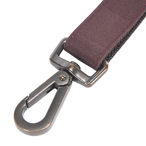 Carhartt Nylon Duck Dog Leash, Deep Wine, Large