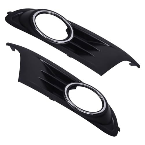 2pcs for VW for Golf Highline 10-12 & Base/Comfortline/TDI/Trendline 10-13 & Sportline 11-13 & Comfortline TDI/Highline TDI 12-13 Mk6 Front Bumper Left & Right Fog Lamp Light Cover