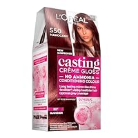 L'Oreal Paris Casting Crème Gloss Semi-Permanent Hair Colour - 550 Mahogany (Ammonia Free)