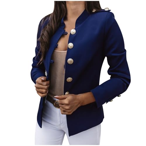 Manteau chemisier décontracté, la veste ample manches longues pour le week-end