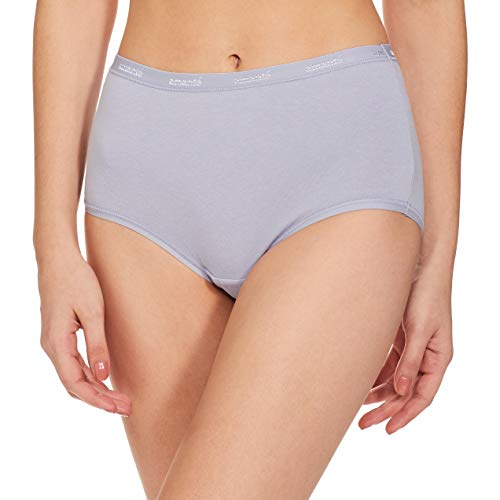 Image of Amante Solid Cotton Full Brief Panty Pack(Pack of 3)