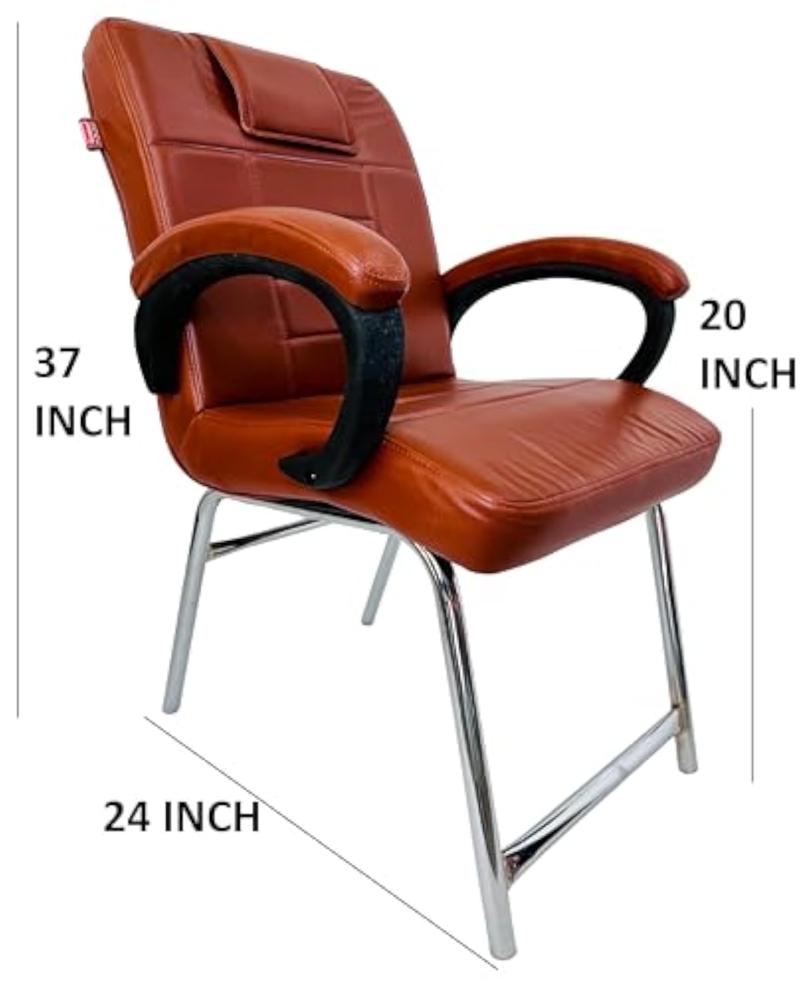 Executive Office Chair with Arm Rest and Cushioned Seat