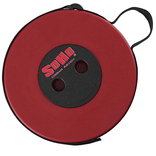 Soho Urban Artist Banco telescópico dobrável com almofada grossa atualizada – Banqueta dobrável leve