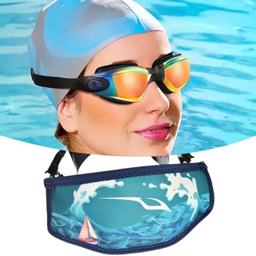 Correa de natación que evita tirones de pelo en buceo y esnórquel 3