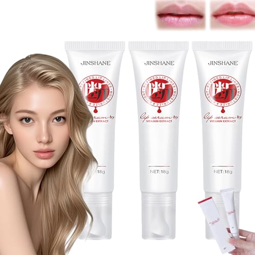 Jinshane Lip Serum, Jinshane Dark Lip, Jinshane Lip Brightening, Jinshane Lip, Jinshane Lip Balm, Pink Lip Balm for Smoke Dark Lips for Men, Lip Balm to Remove Dark Lips, Black Lip Serum (3PCS)