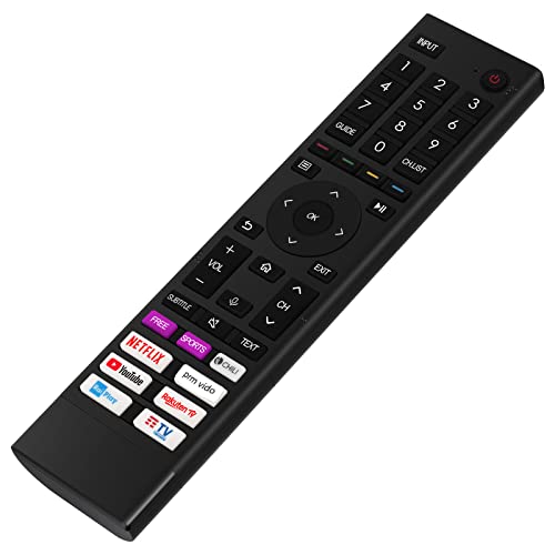AULCMEET ERF3C80H Replaced Voice Remote Control Work for Hisense QLED ULED TV H50A7GQ H55A7GQ H65A7GQ 43A7GQTUK 50A7GQTUK 75A7GQTUK 55A7GQTUK 65A7GQTUK - Image 3