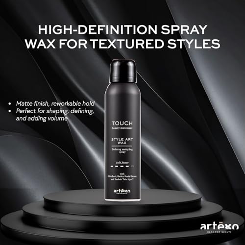 Artègo TOUCH Style Art Wax Spray (5.1 oz) – Spray Cera Moldeadora miniatura 3
