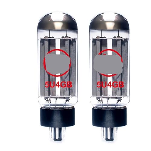 Tubes redresseurs électroniques 5U4/5U4GB en lot de 2 paires pour amplification