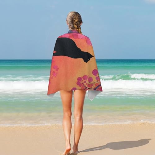 Serviettes de plage légères pour le cyclisme et le bain - 5