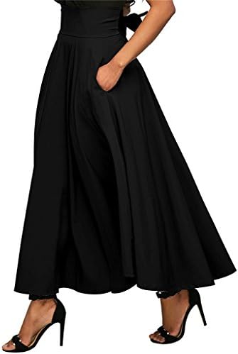 ORANDESIGNE Gonna Elegante Donna Cerimonia Curvy Tulle Vita Alta A - Foto 10