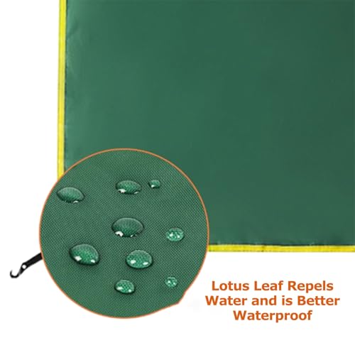 Cubierta superior de tienda de campaña impermeable azul S con lona solar 6
