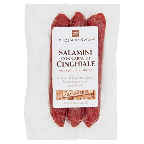 il Viaggiator Goloso Salamini di Cinghiale, 120g