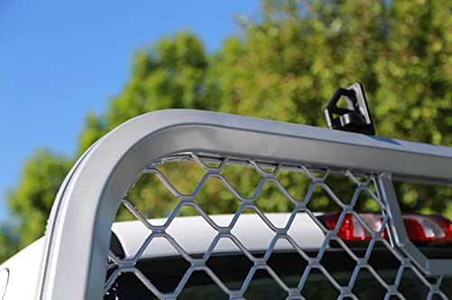 Dee Zee DZ95050R Silver Aluminum Mesh Cab Rack by DEE ZEE - Image 4