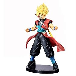 HQYCJYOE Personajes de Anime Modelo Dragon Ball Z Super Saiyan Son Goku PVC Figura de acción Estatuilla Colección Muñeca 23Cm