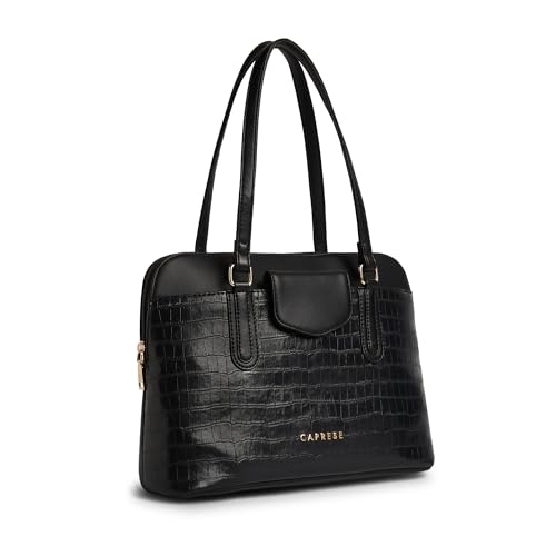 Image of Caprese Milo Satchel Medium Bag for Women with Multiple Compartments for Organization and Comfort | Stylish, Durable, and Spacious Interior Shoulder Bag for Work, Travel and Everyday Use