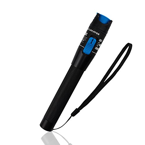 Zoostliss FTTH Fiber Optic Tool Kit with Optical Power Meter -70 to +10dbm and Visual Fault Locator and Cable Cutter Stripper FC-6S Fiber Cleaver 5M Tape Screw Driver