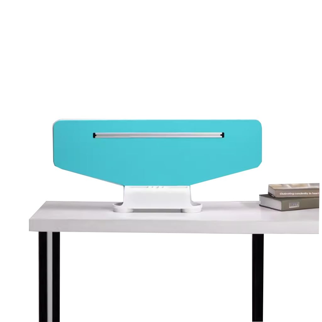 HJYCLFAZU Freestanding Desk Privacy Divider, Partition Board Baffle Divider With Pendant Slot Screen Panel Desktop For Home Offices Libraries Classroom