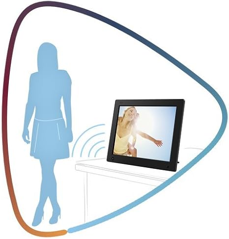 NIX 8 inch Hi-Res Digital Photo Frame with Motion Sensor (X08D)
