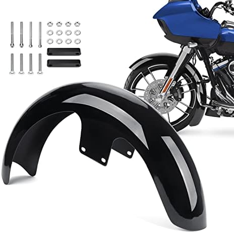 21 Wrap Front Fender For Harley Touring Street Glide Road King Custom Bagger - Foto 3