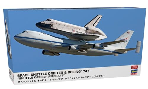 ハセガワ 1/200 スペースシャトル オービター&ボーイング747 シャトルキャリアー エアクラフト プラモデル ...
