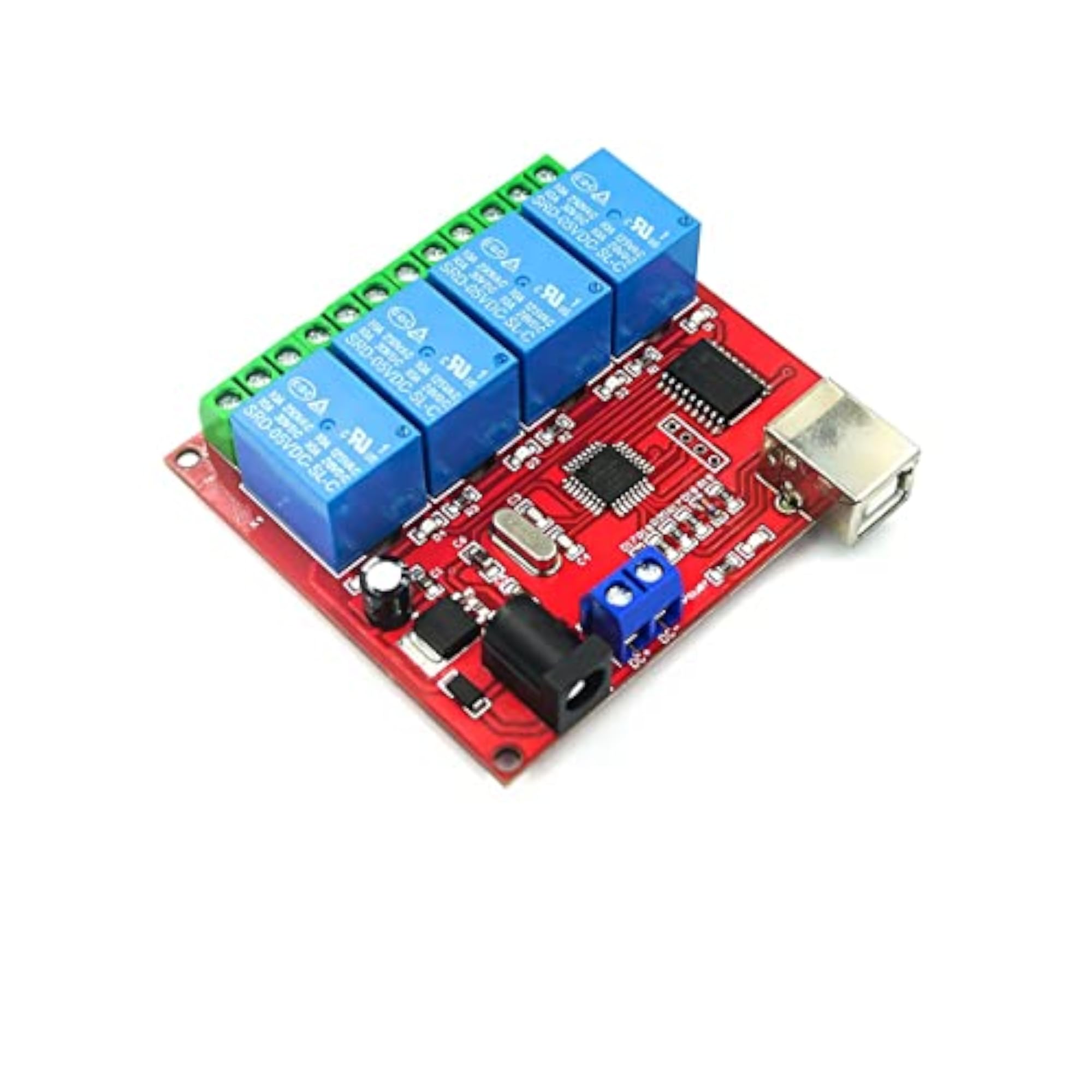 DC 5V 4 Relay Module USB Control Board