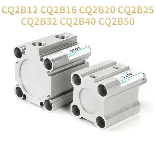 Vérin compact double effet CQ2B20 course 40mm pour outillage pneumatique industriel - 3